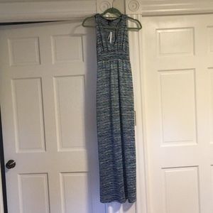 Aqua Maxi Dress